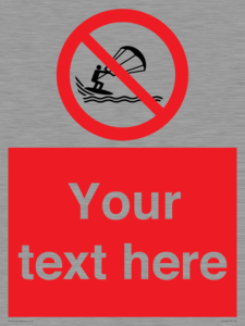 Custom No kite surfing